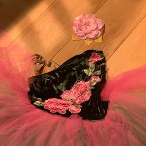 Floral dance costume